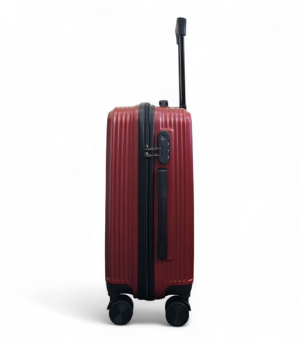 Junee Cabin Hard Shell Suitcase in Red