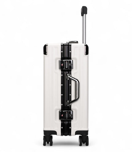 Airdrie Cabin Hard Shell Suitcase in White