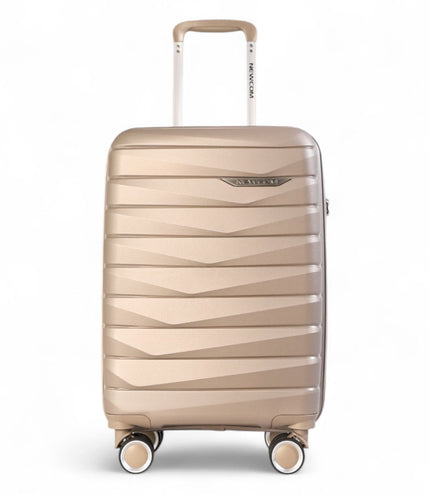 Forster Medium Hard Shell TSA Suitcase in Champagne Beige