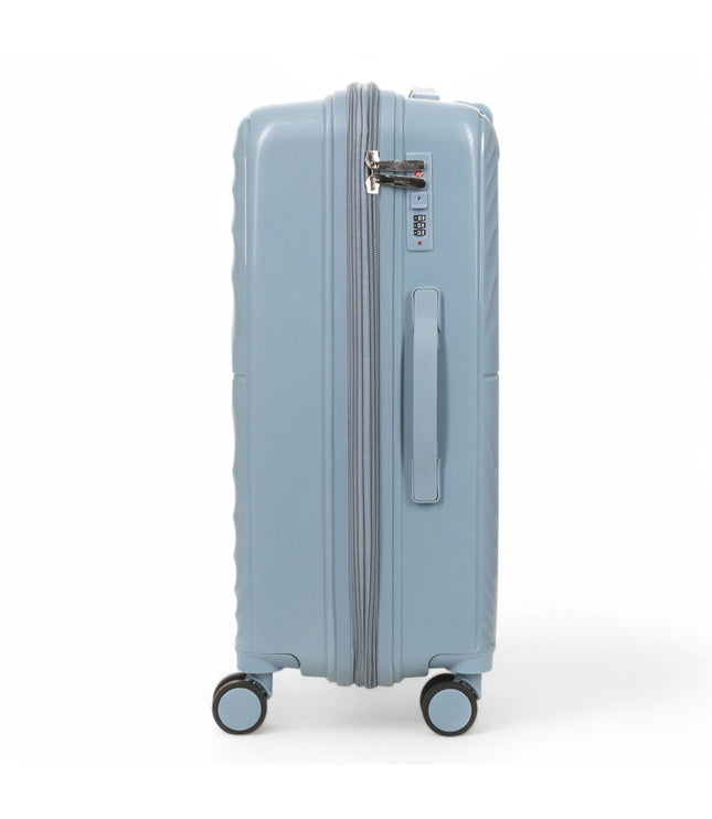 Balranald Medium Hard Shell Suitcase in Sky Blue