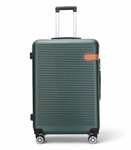 Calgary Medium Hard Shell Suitcase in Emerald Green