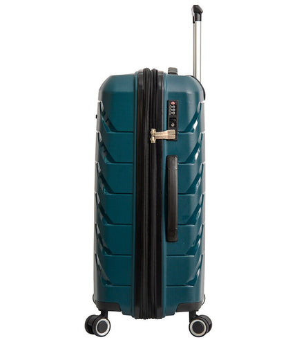 Cleckheaton Large Hard Shell Suitcase in Green