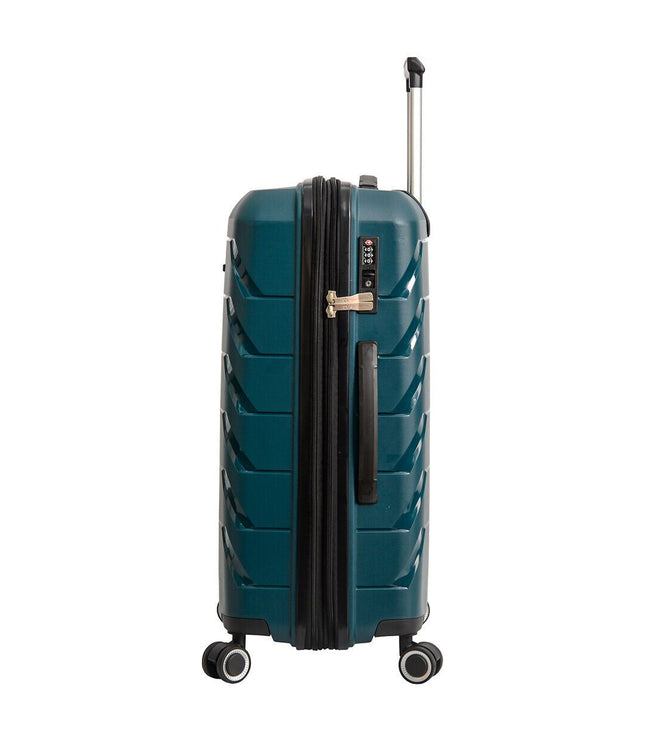 Cleckheaton Large Hard Shell Suitcase in Green