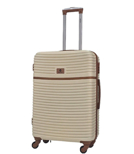 Caistor Medium Hard Shell Suitcase in Cream