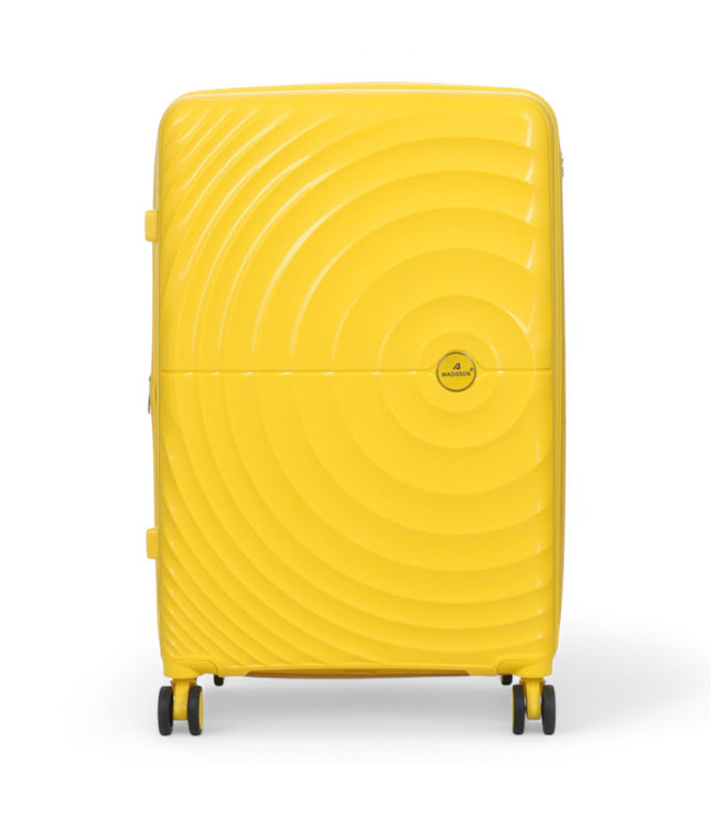 Balranald Large Hard Shell Suitcase in Yellow