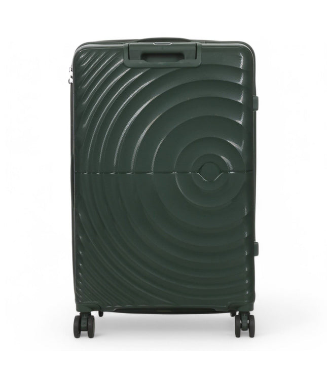Balranald Large Hard Shell Suitcase in Dark Green