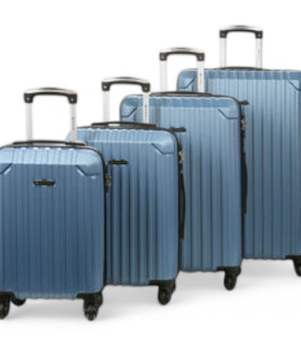 Corowa Set of 4 Hard Shell Suitcase in Blue