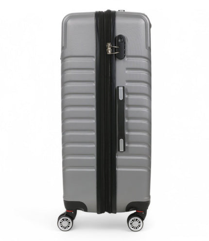 Bega Large Hard Shell Suitcase in Silver