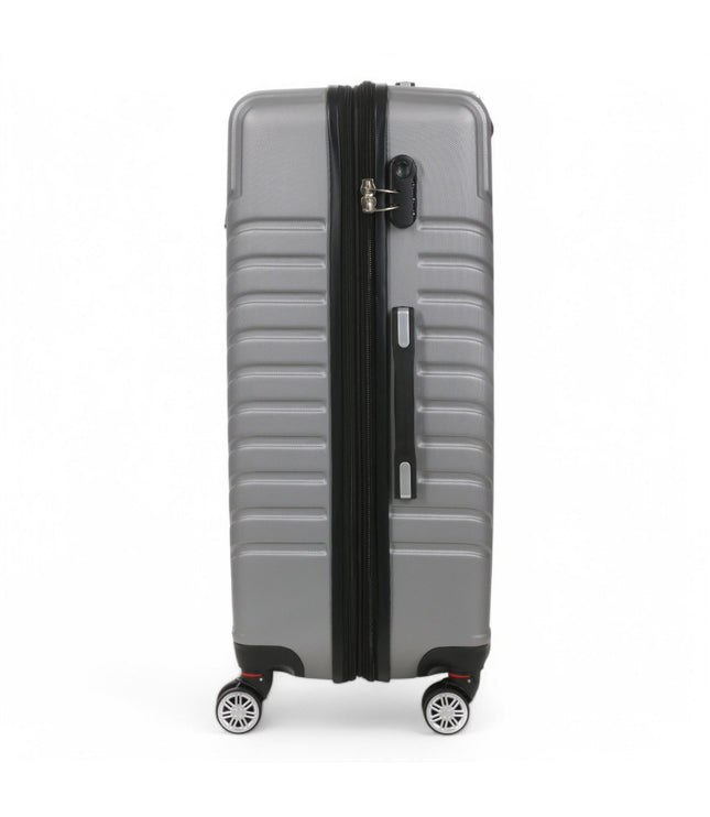 Bega Large Hard Shell Suitcase in Silver