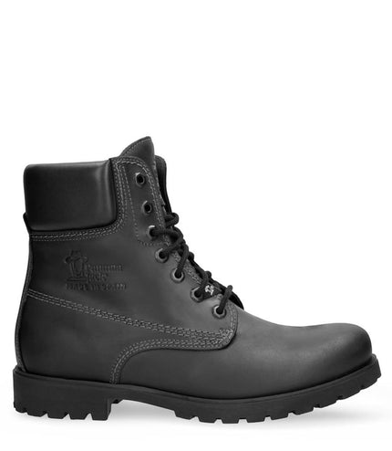 Panama Jack  03 C3 Men's Black Leather Waterproof Ankle Boots
