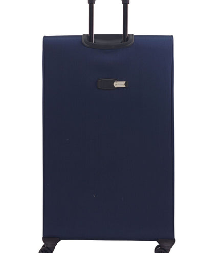 Arundel Extra Large Soft Shell Suitcase in Navy