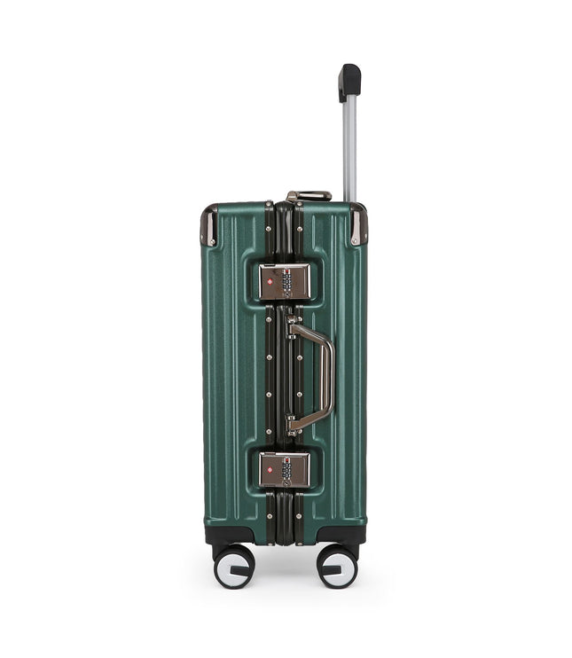Airdrie Cabin Hard Shell Suitcase in Green