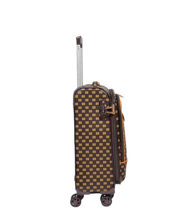 Corringham Cabin Soft Shell Suitcase in Coffee
