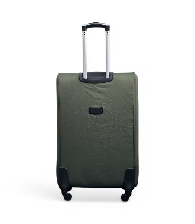 Nagoya Large Soft Shell Suitcase in Khaki