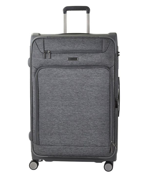 Amesbury Large Soft Shell Suitcase in Grey