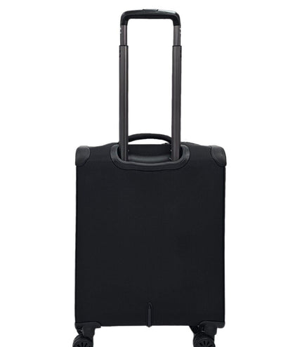 Bourne Cabin Soft Shell Suitcase in Black