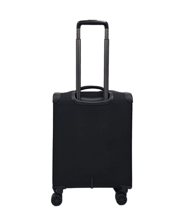 Bourne Cabin Soft Shell Suitcase in Black