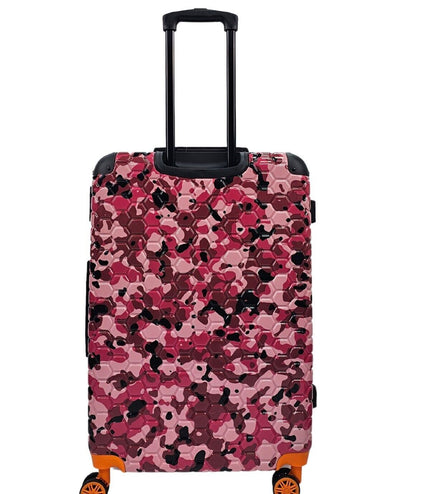 Brewood Large Hard Shell Suitcase in Pink