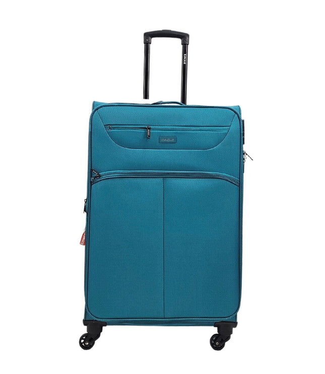 Ashford Large Soft Shell Suitcase in Teal