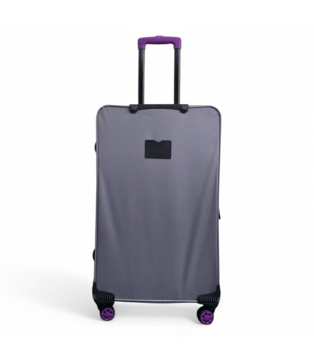 Handa Large Soft Shell Suitcase in Grey