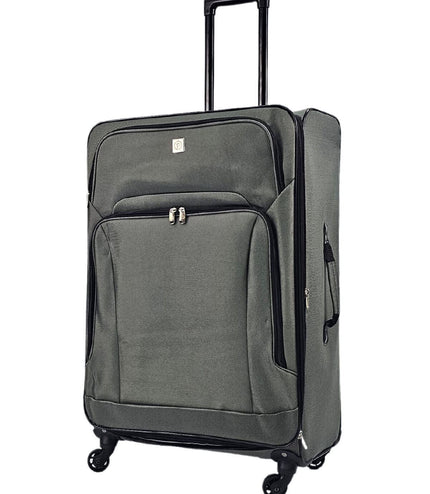 Corsham Large Soft Shell Suitcase in Grey