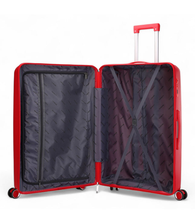 Burnaby Medium Hard Shell Suitcase in Red