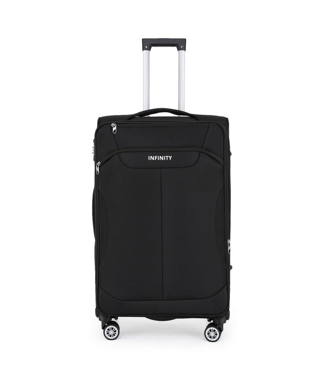 Delta Large Hard Shell Suitcase in Black