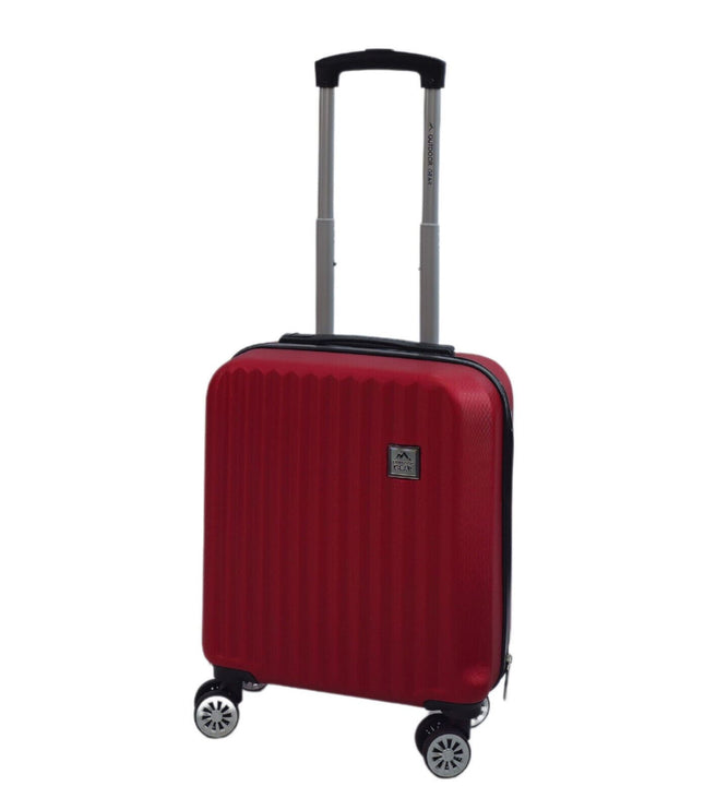 Alsager Underseat Hard Shell Suitcase in Burgundy