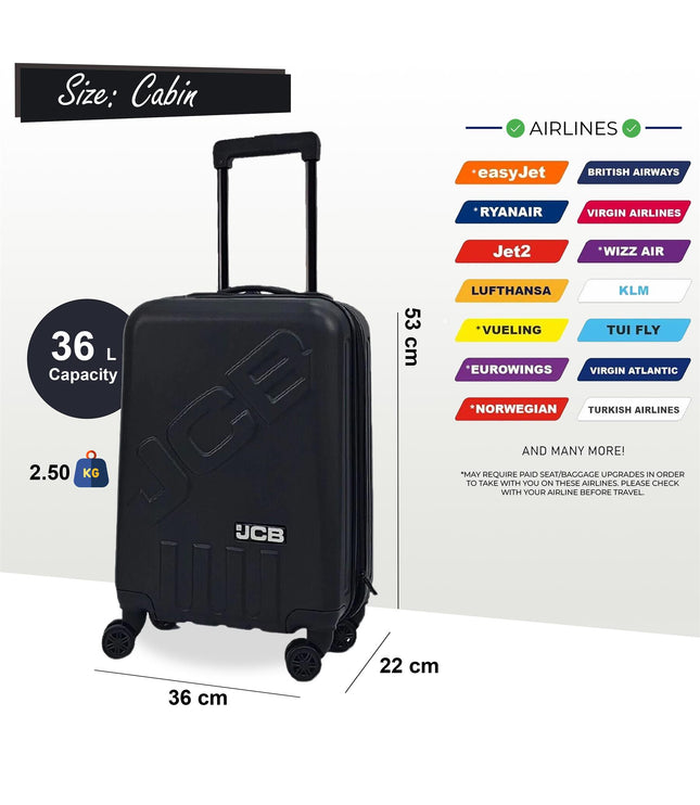 Cranbrook Cabin Soft Shell Suitcase in Black