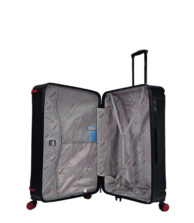 Chilton Extra Large Hard Shell Suitcase in Black