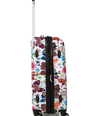 Corbridge Medium Hard Shell Suitcase in Butterfly