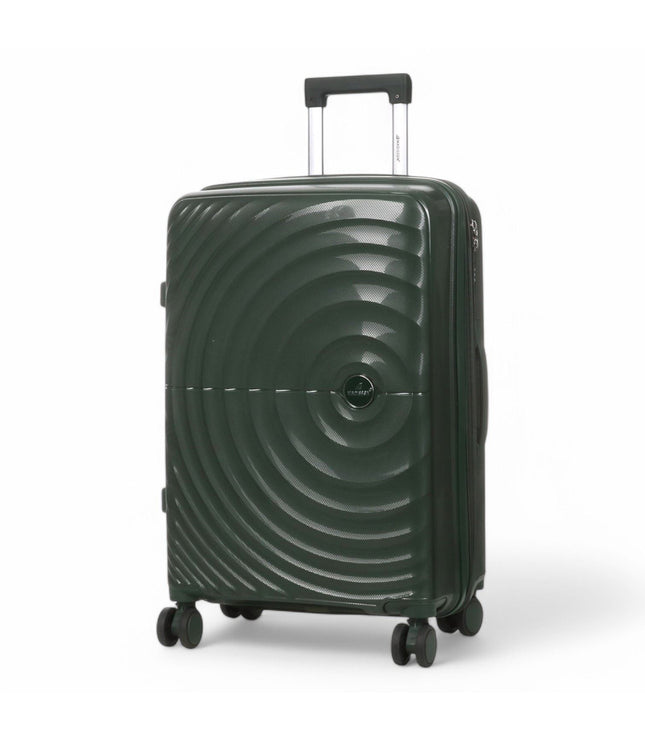 Balranald Medium Hard Shell Suitcase in Dark Green