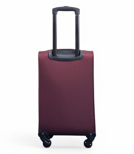 Tahara Cabin Soft Shell Suitcase in Wine