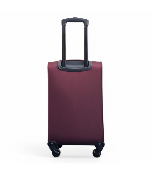 Tahara Cabin Soft Shell Suitcase in Wine