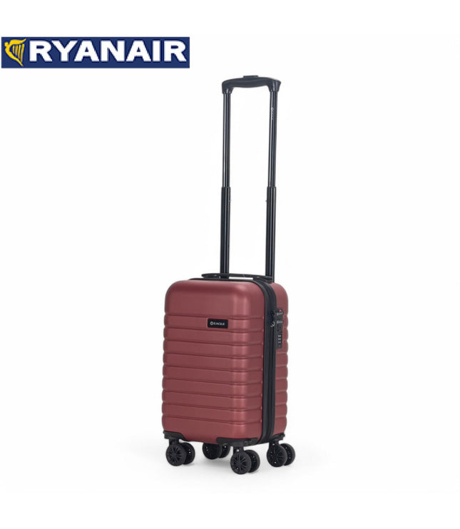 Koga Underseat Hard Shell Suitcase in Burgundy