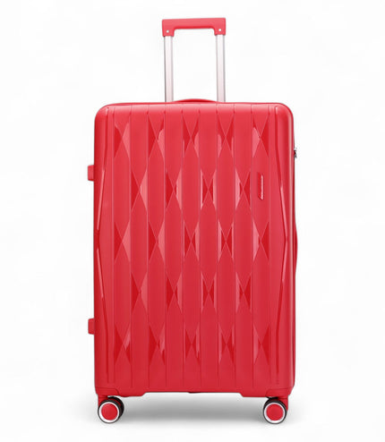 Burnaby Medium Hard Shell Suitcase in Red