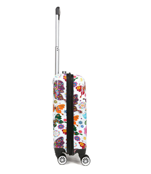 Corbridge Cabin Hard Shell Suitcase in Butterfly