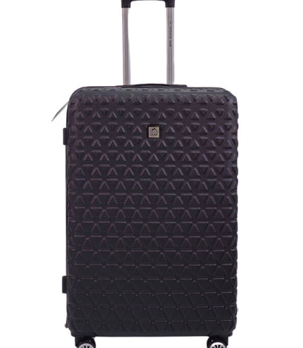 Adlington Large Hard Shell Suitcase in Black