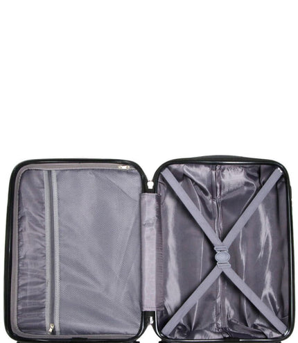 Colyton Cabin Hard Shell Suitcase in Black