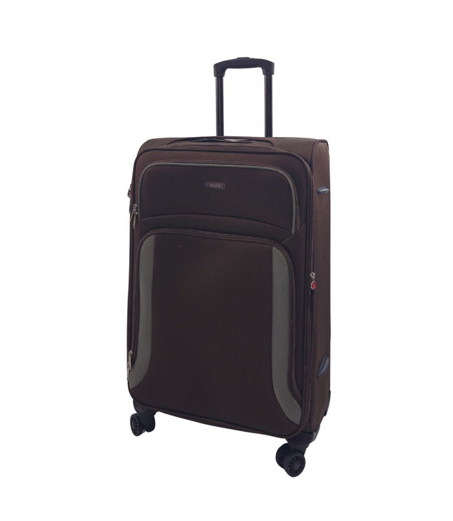 Arundel Medium Soft Shell Suitcase in Brown
