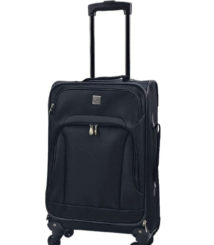 Corsham Cabin Soft Shell Suitcase in Black