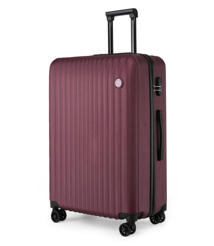 Edmonton Large Hard Shell Suitcase in Burgundy