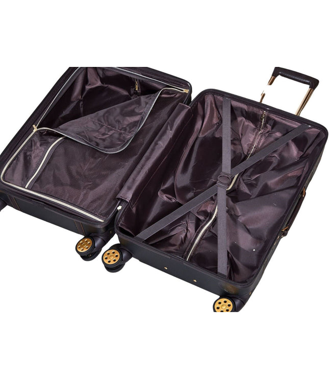 Alston Cabin Hard Shell Suitcase in Black