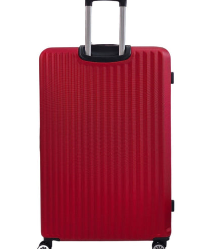 Alsager Extra Large Hard Shell Suitcase in Burgundy