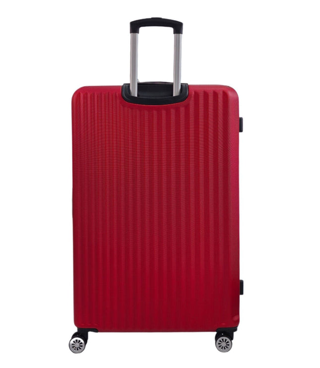 Alsager Extra Large Hard Shell Suitcase in Burgundy