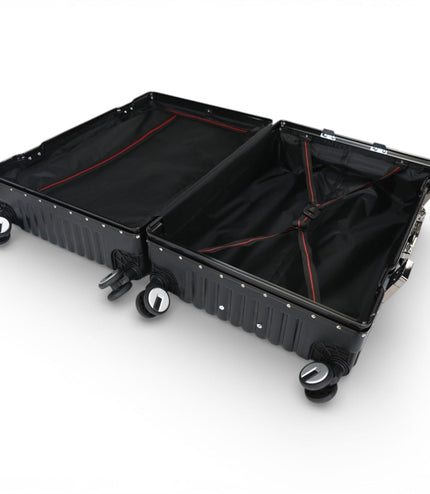Airdrie Set of 3 Hard Shell Suitcase in Black