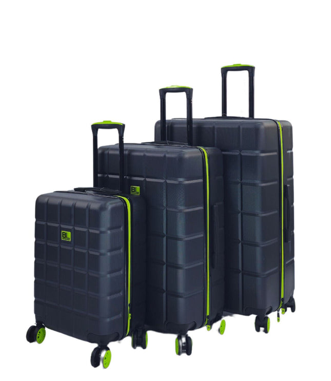 Coulsdon Set of 3 Soft Shell Suitcase in Grey