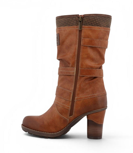 Mustang Women's Mid-Calf Heeled Long Boots - M0162001