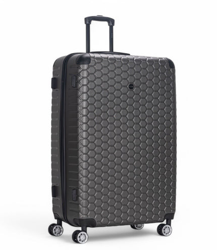 Noda X-Large Hard Shell Suitcase in Charcoal