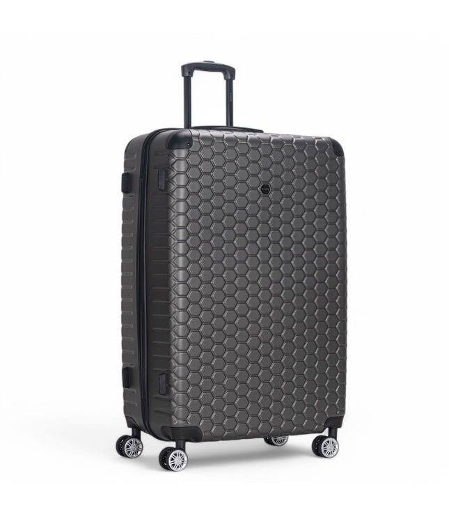 Noda X-Large Hard Shell Suitcase in Charcoal
